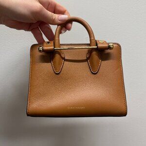 STRATHBERRY | Nano Tote in Chestnut